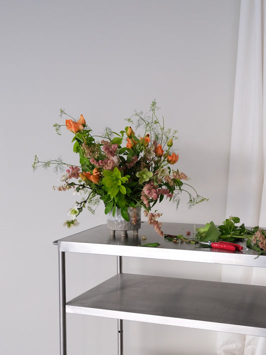 floral workshop: garden style